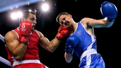 Samir El-Mais Samir ElMais wins boxing gold at Commonwealth Games