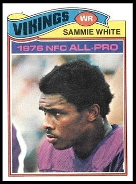Sammy White (American football) wwwfootballcardgallerycom1977Topps340SammyW