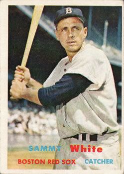 Sammy White (baseball) Sammy White Gallery The Trading Card Database
