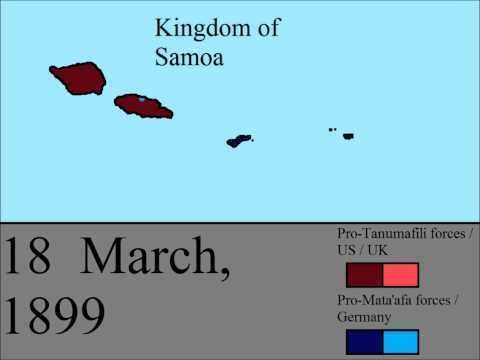 Samoan Civil War The Samoan Civil Wars YouTube