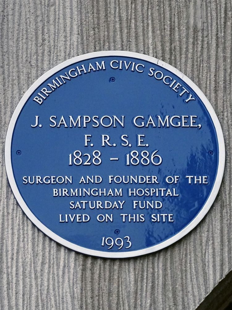 Sampson Gamgee FileJ Sampson Gamgee FRSE 18281886 surgeon and founder of the