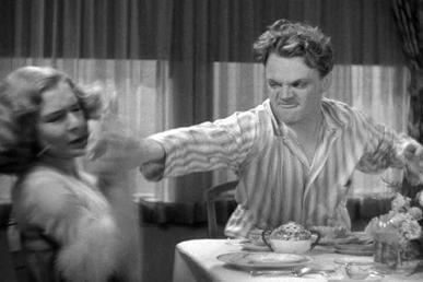 Samson (1961 Polish film) movie scenes Cagney mashes a grapefruit into Mae Clarke s face in a famous scene from Cagney s breakthrough movie The Public Enemy 1931 
