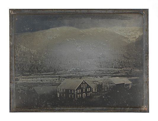 Samuel Bemis View in New Hampshire Daguerreotype by Samuel Bemis ca 184041