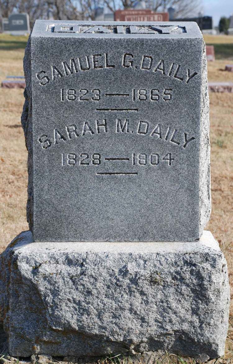 Samuel Gordon Daily Samuel Gordon Daily 1823 1866 Find A Grave Memorial
