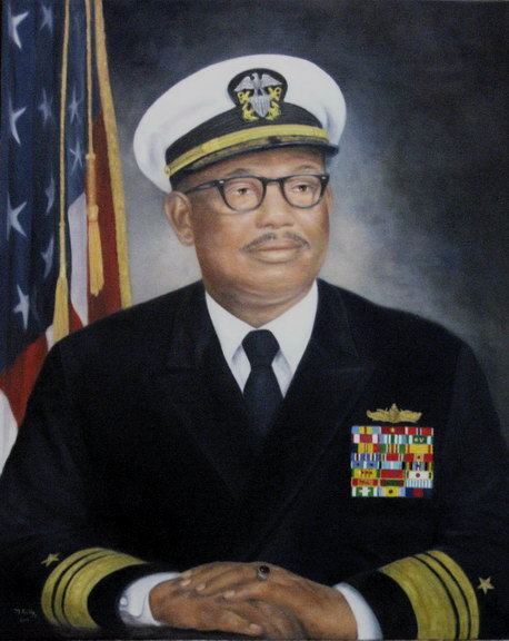 Samuel L. Gravely Jr. Oil Portrait of Vice Admiral Gravely