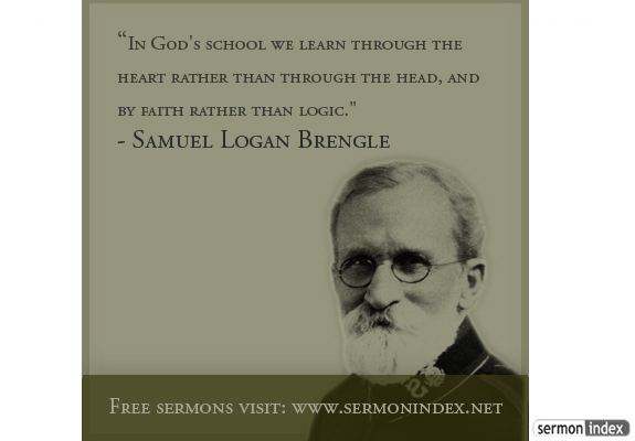 Samuel Logan Brengle Samuel Logan Brengle Quote Sermon Index