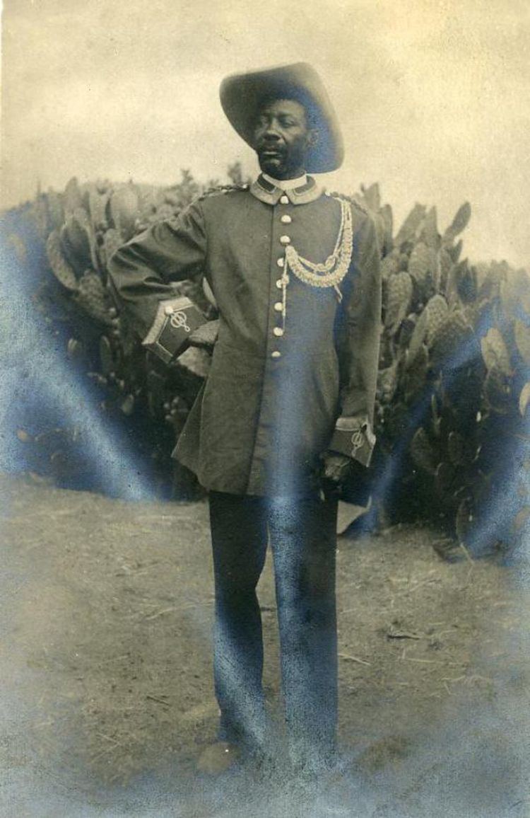 Samuel Maharero LeMO Kapitel Kaiserreich Auenpolitik HereroKrieg 1904