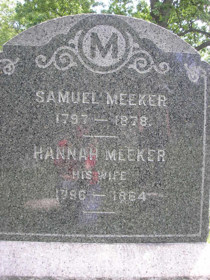 Samuel Meeker Samuel Meeker 1797 1878 Find A Grave Memorial