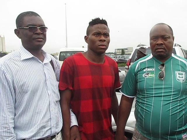 Samuel Nlend Sacked Samuel Nlend Arrives Cameroon pics Sports Nigeria
