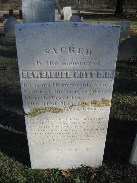 Samuel Nott Rev Samuel Nott 1754 1852 Find A Grave Memorial