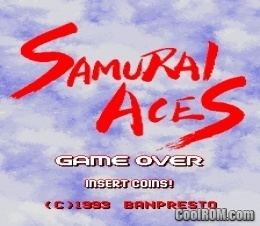 Samurai Aces Samurai Aces World ROM Download for MAME CoolROMcom