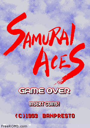 Samurai Aces Samurai Aces World ROM MAME download from FreeROMScom