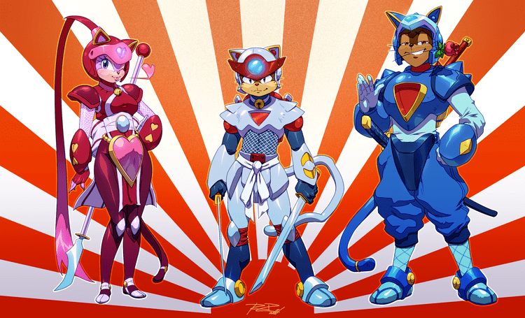 samurai pizza cats model kit