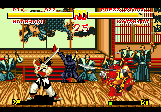 Samurai Shodown (video game) Samurai Shodown USA ROM lt Genesis ROMs Emuparadise