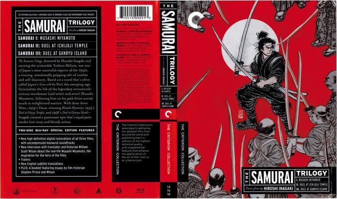 Samurai Trilogy Cinehouse THE CRITERION COLLECTION PRESENTS THE SAMURAI TRILOGY