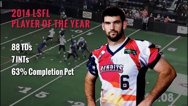 San Angelo Bandits Luke Collis LSFL 2014 Player of the Year San Angelo Bandits