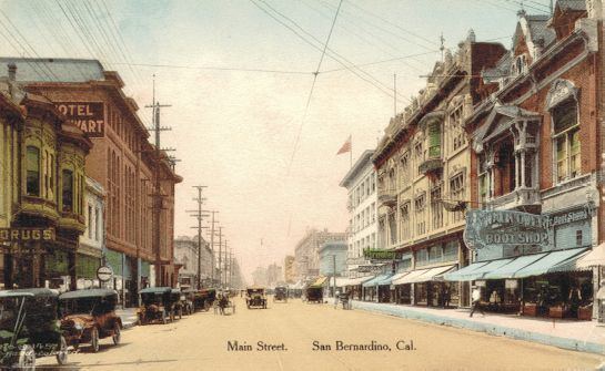 San Bernardino, California in the past, History of San Bernardino, California