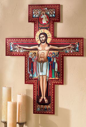 San Damiano cross The Story of the San Damiano Crucifix