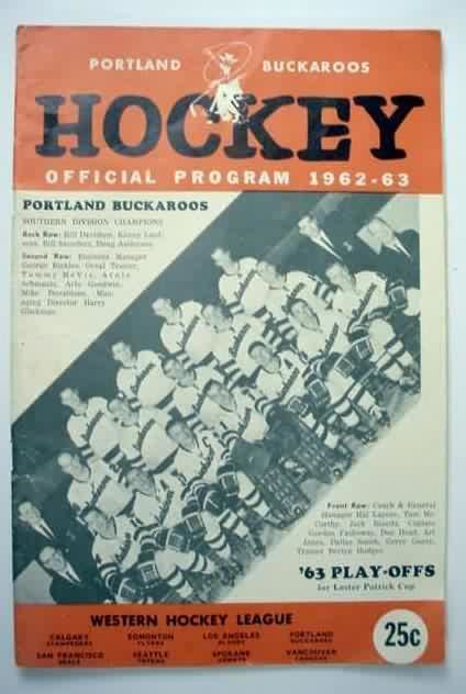 San Francisco Seals (ice hockey) vintage Ice Hockey Programs memorabilia for sale from Gasoline Alley