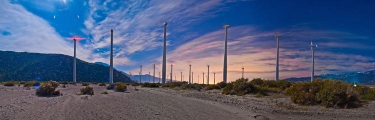 San Gorgonio Pass Wind Farm Gorgonio Pass Wind Farm Moonscape West 180