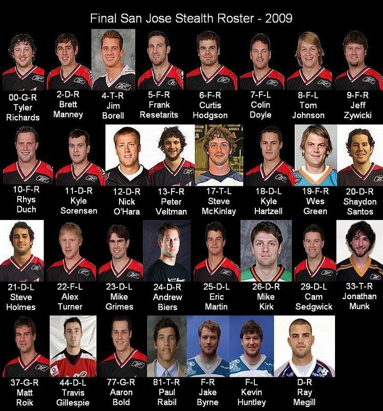 San Jose Stealth San Jose Stealth Picture Roster