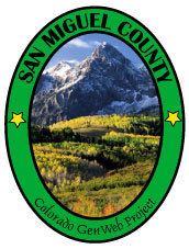 San Miguel County, Colorado theusgenweborgcosanmiguelIconsLOGOjpg