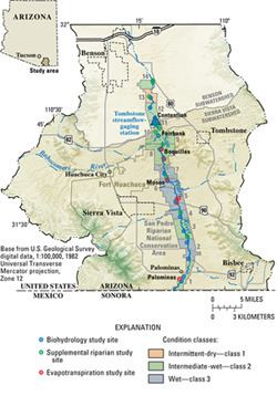 San Pedro River (Arizona) Fact Sheet 20063027 Hydrologic Requirements of and
