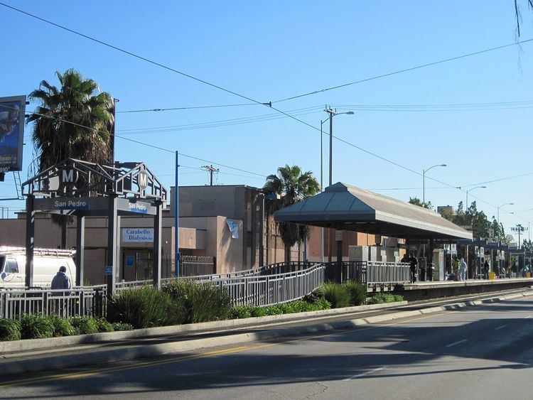 San Pedro Street station