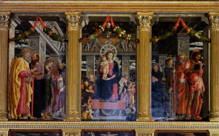 San Zeno Altarpiece (Mantegna) Andrea Mantegna San Zeno Altarpiece Andrea Mantegna San Flickr