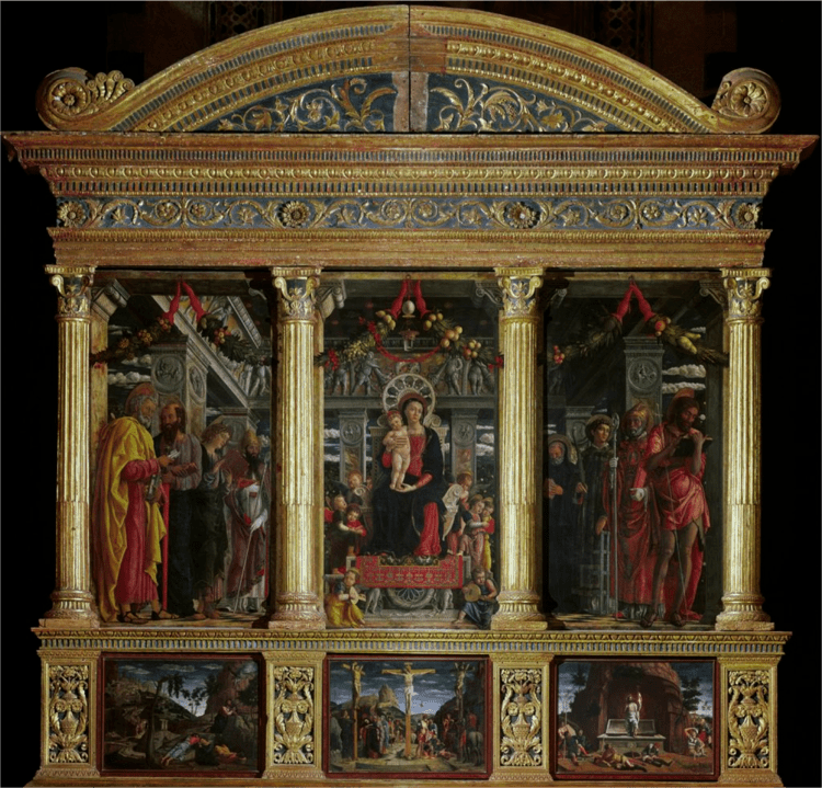 San Zeno Altarpiece (Mantegna) Monuments Second Quarter Art History 3333 with Kozlowski at