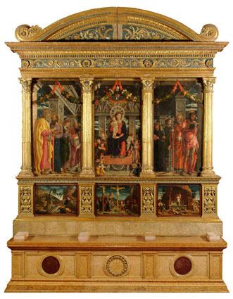 San Zeno Altarpiece (Mantegna) Mantegna San Zeno Altarpiece 1459 Verona Painter Andre Flickr