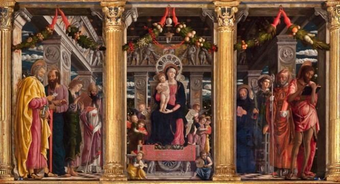 San Zeno Altarpiece (Mantegna) wwwitalianwayscomwpcontentuploads201502And