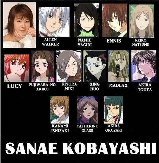 Sanae Kobayashi SANAE KOBAYASHI httpwwwfacebookcomJapan360 Voice Actors