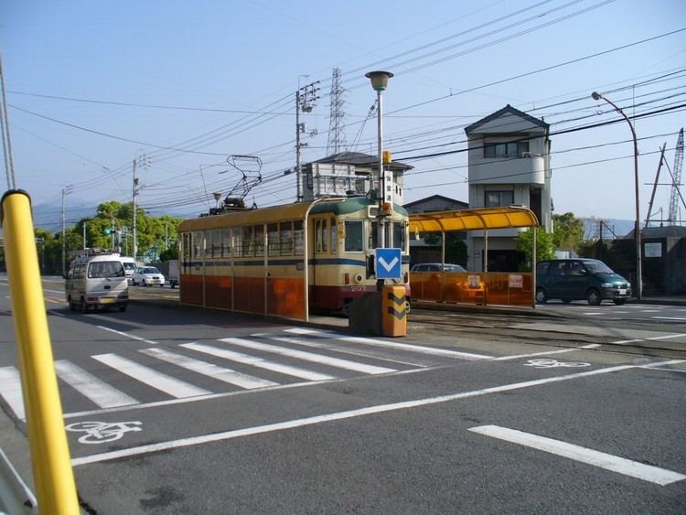 Sanbashi-shako-mae Station