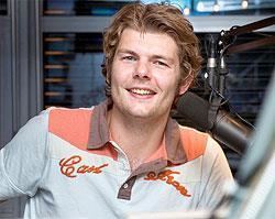 Sander Lantinga Lantinga op Radio 3FM tussen 20 en 22 uur