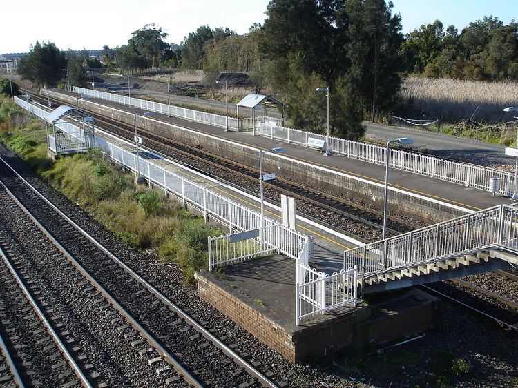 Sandgate railway station, New South Wales