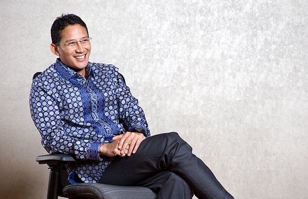 biography sandiaga uno in english