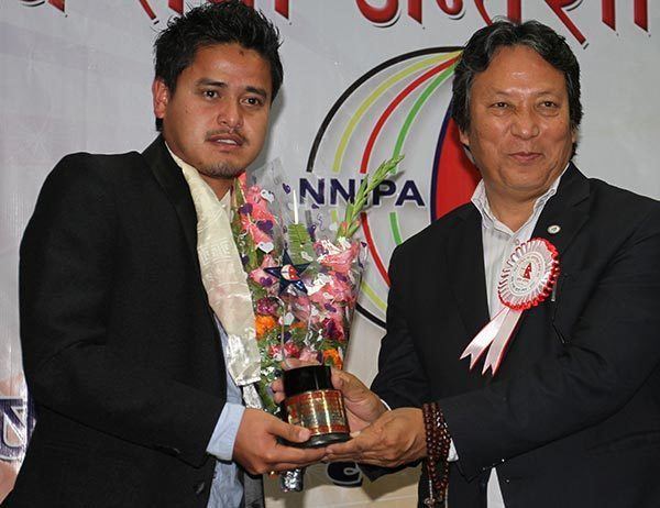 Sandip Rai Sandip Rai Awarded Best Footballer