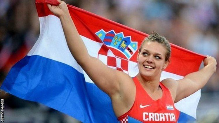 Sandra Perković Sandra Perkovic Croatian olympic queen in discus throwing 2012 in London