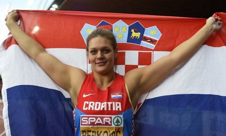 Sandra Perković Sandra Perkovic Croatian gold medal winner in discus throw at