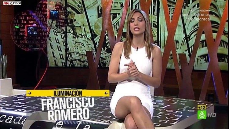 Sandra Sabatés Sandra Sabats minivestido blanco puro show YouTube