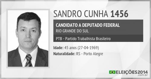 Sandro Cunha Sandro Cunha 1456 Eleies 2014
