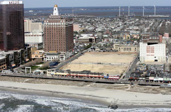 Sands Atlantic City Once a symbol of future barren Sands casino lot now just frustrates