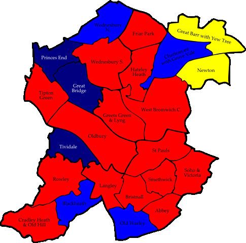 Sandwell Metropolitan Borough Council election, 2006