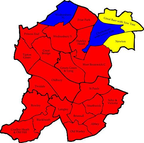 Sandwell Metropolitan Borough Council election, 2007