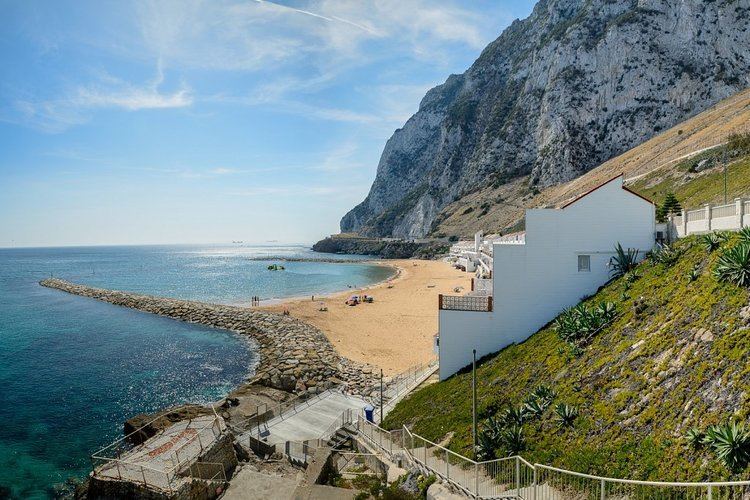 Sandy Bay, Gibraltar Sandy Bay Gibraltar The World Through My Eyes