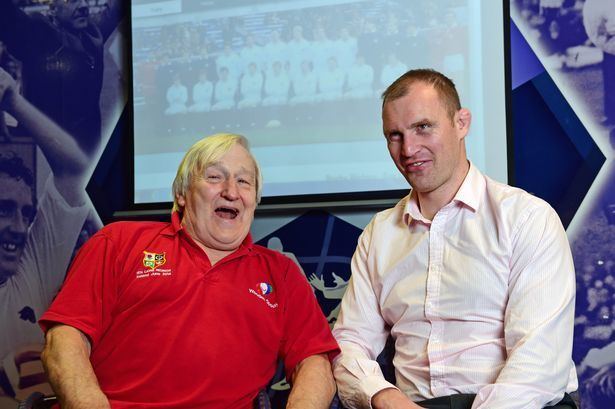 Sandy Carmichael Rugby heroes Sandy Carmichael and Al Kellock tackle dementia in