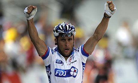 Sandy Casar Tour de France 2010 Schleck captures lead as Casar makes