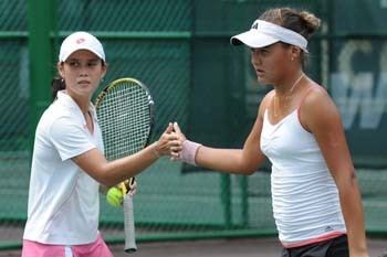 Sandy Gumulya Doubles partners in singles final BorneoPost Online