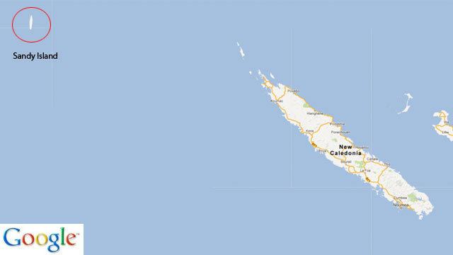Sandy Island, New Caledonia Sandy Island 39Undiscovered39 After Appearing on Maps ABC News